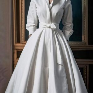 Elegant & Charming Mid-Length Dress